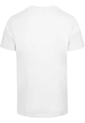Merchcode Grand Miami T-Shirt Round Neck Braun/Rot/Weiß/Schwarz/Orange