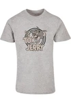 ABSOLUTE CULT Herren Tom and Jerry Circle T-Shirt Grau
