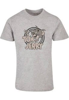 ABSOLUTE CULT Herren Tom and Jerry Circle T-Shirt Grau