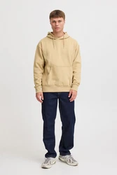 !Solid Sweatshirt 'Lenz' Khaki/Beige/Braun