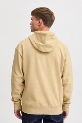 !Solid Sweatshirt 'Lenz' Khaki/Beige/Braun