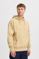 !Solid Sweatshirt 'Lenz' Khaki/Beige/Braun