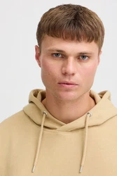 !Solid Sweatshirt 'Lenz' Khaki/Beige/Braun