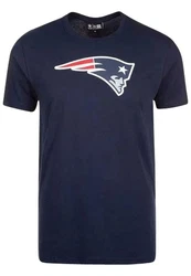 New Era T-Shirt New England Patriots Dunkelblau/Blau/Schwarz