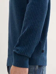 TOM TAILOR Strickpullover mit Rundhalsausschnitt 