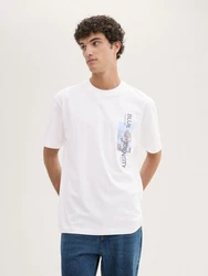 TOM TAILOR DENIM T-Shirt Weiß
