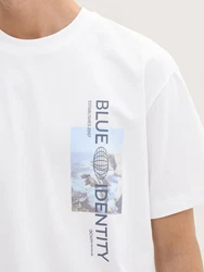 TOM TAILOR DENIM T-Shirt Weiß