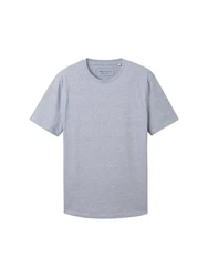 TOM TAILOR Denim T-Shirt mit Rundhalsausschnitt 