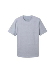 TOM TAILOR Denim T-Shirt mit Rundhalsausschnitt 