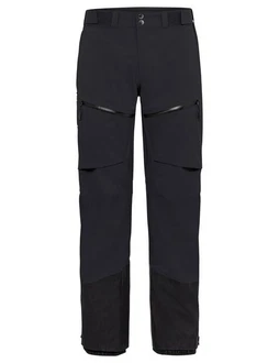 VAUDE Funktionshose Men's Monviso 3L Pants Schwarz/Dunkelblau/Dunkelgrau