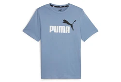 PUMA T-Shirt ESS+ Essentials 2 Col Logo Tee (586759) Blau/Hellblau