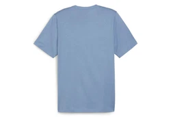 PUMA T-Shirt ESS+ Essentials 2 Col Logo Tee (586759) Blau/Hellblau