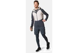 Odlo Funktionsshorts Short ZEROWEIGHT Dunkelblau/Orange