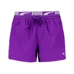 PUMA Badehose SWIM MEN TRACK SHORT SHORTS 1P Violett