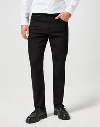 Wrangler Straight-Jeans Greensboro Thunder schwarz