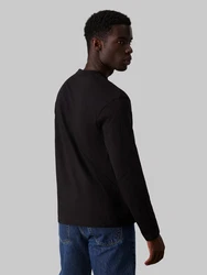 Calvin Klein Langarmshirt COTTON COMFORT LS T-SHIRT Schwarz