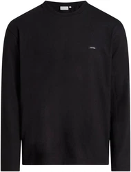 Calvin Klein Langarmshirt COTTON COMFORT LS T-SHIRT Schwarz