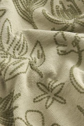 Next Kurzarmhemd Jersey-Hemd Khaki/Dunkelgrün/Grün/Weiß