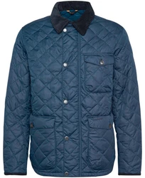 Barbour Steppjacke Hornby Hellblau/Blau/Dunkelblau