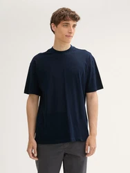 TOM TAILOR Denim T-Shirt Relaxed T-Shirt Dunkelblau