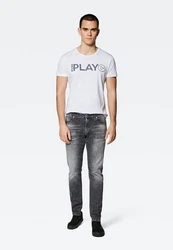 Mavi 5-Pocket Jeans Grau/Silber
