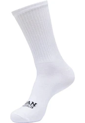 URBAN CLASSICS Basicsocken Simple Flat Knit Socks Weiß/Dunkelblau/Creme/Grau