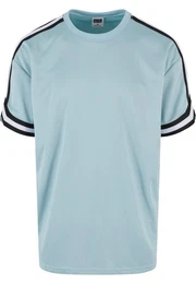 T-Shirt Herren Oversized Stripes Mesh Tee (1-tlg)