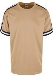 T-Shirt Herren Oversized Stripes Mesh Tee (1-tlg)