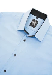 Rusty Neal Langarmhemd Slim-Fit Blau/Hellblau/Dunkelblau/Pastell