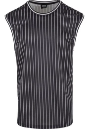 Tanktop Striped Mesh Tanktop (1-tlg)