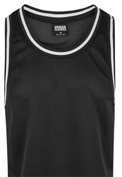 URBAN CLASSICS Herren Mesh Tanktop Schwarz