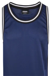 URBAN CLASSICS Herren Mesh Tanktop Dunkelblau/Blau