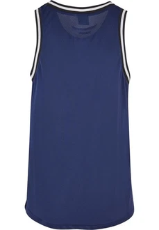 URBAN CLASSICS Herren Mesh Tanktop Dunkelblau/Blau