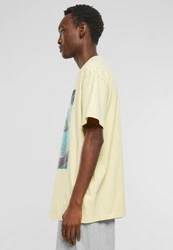 Upscale by Mister Tee T-Shirt PlayLit Heavy Oversize Tee Khaki/Blau/Weiß/Gelb