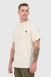 Alife & Kickin Rundhalsshirt Herren NicAK Khaki/Beige/Weiß/Braun