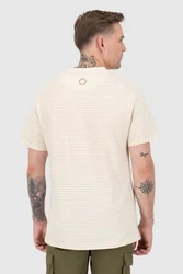 Alife & Kickin Rundhalsshirt Herren NicAK Khaki/Beige/Weiß/Braun