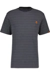 Alife & Kickin Rundhalsshirt Herren NicAK Dunkelblau/Schwarz/Braun/Orange