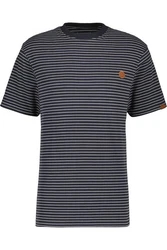 Alife & Kickin Rundhalsshirt Herren NicAK Dunkelblau/Schwarz/Braun/Orange