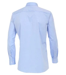 CASAMODA Langarmhemd Kent Hellblau/Dunkelblau/Blau