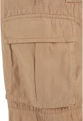 URBAN CLASSICS Cargohose Double Cargo Pants Braun/Khaki/Beige