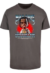 MisterTee T-Shirt Mad Days Tee Grau/Schwarz