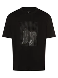 Armani Exchange Connected T-Shirt Schwarz/Grau