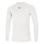 Mizuno T-Shirt UNI CORE LS UNDER Weiß/Grau/Dunkelblau/Silber