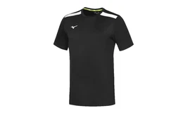 Mizuno T-Shirt PERFORM CREW SHIRT Schwarz/Dunkelrot/Grün