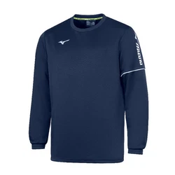 Mizuno Sweatshirt Sendai Train R Neck Dunkelblau/Blau/Hellblau