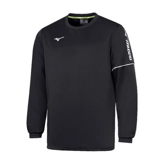 Mizuno Sweatshirt Sendai Train R Neck Dunkelblau/Schwarz