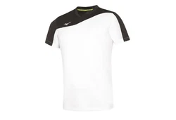 Mizuno T-Shirt Authentic Myou Tee Schwarz/Weiß
