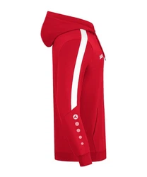 Jako Sweatshirt Power Hoody Rot/Dunkelrot