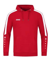 Jako Sweatshirt Power Hoody Rot/Dunkelrot