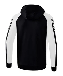 Erima Sweatjacke SIX WINGS Kapuzenjacke Weiß/Orange/Creme/Rot